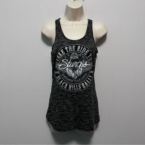 Bikers Pride Black/Gray STURGIS 2016 Racerback Tank Top Size M